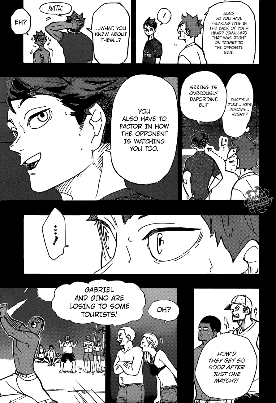 Haikyu!! Chapter 374 page 6 - Chapter 374: The Very First Feeling