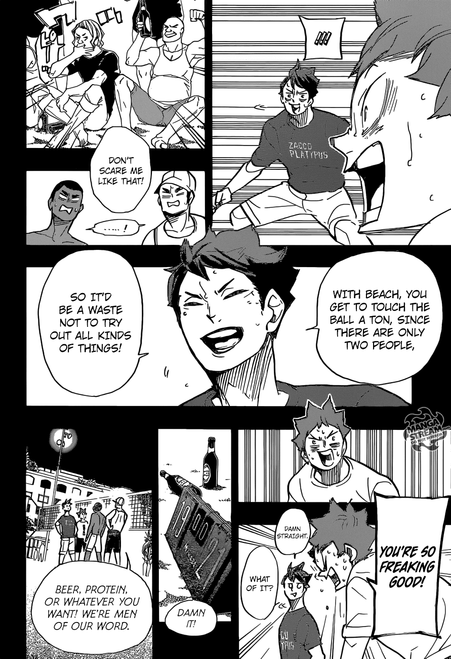 Haikyu!! Chapter 374 page 8 - Chapter 374: The Very First Feeling