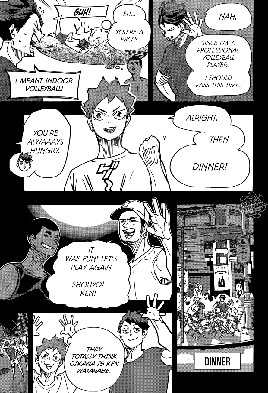 Haikyu!! Chapter 374 page 9 - Chapter 374: The Very First Feeling