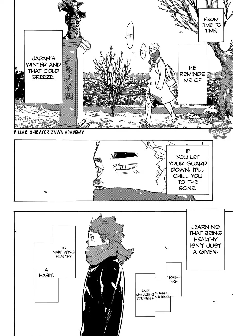 Haikyu!! Chapter 375 page 13 - Chapter 375: Polishing