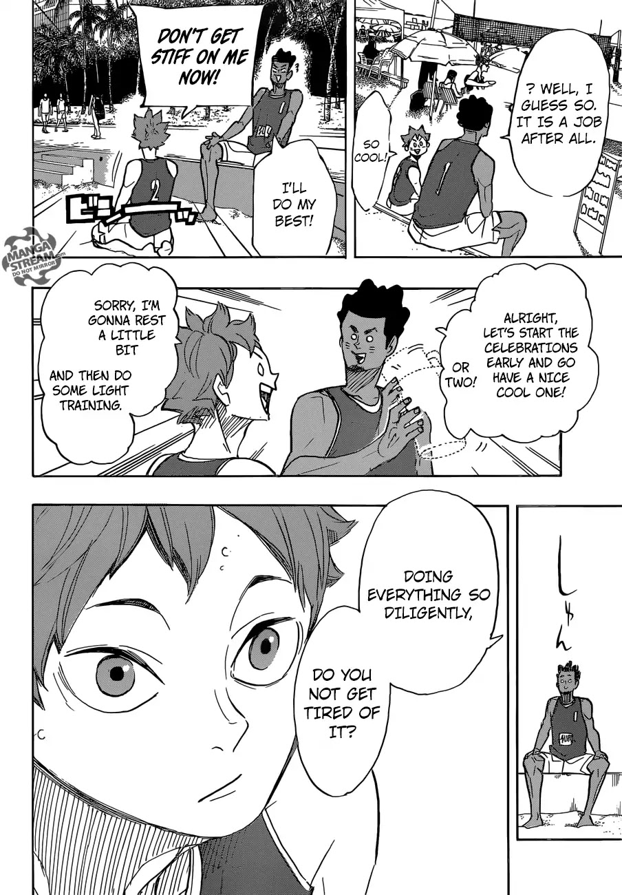 Haikyu!! Chapter 375 page 9 - Chapter 375: Polishing