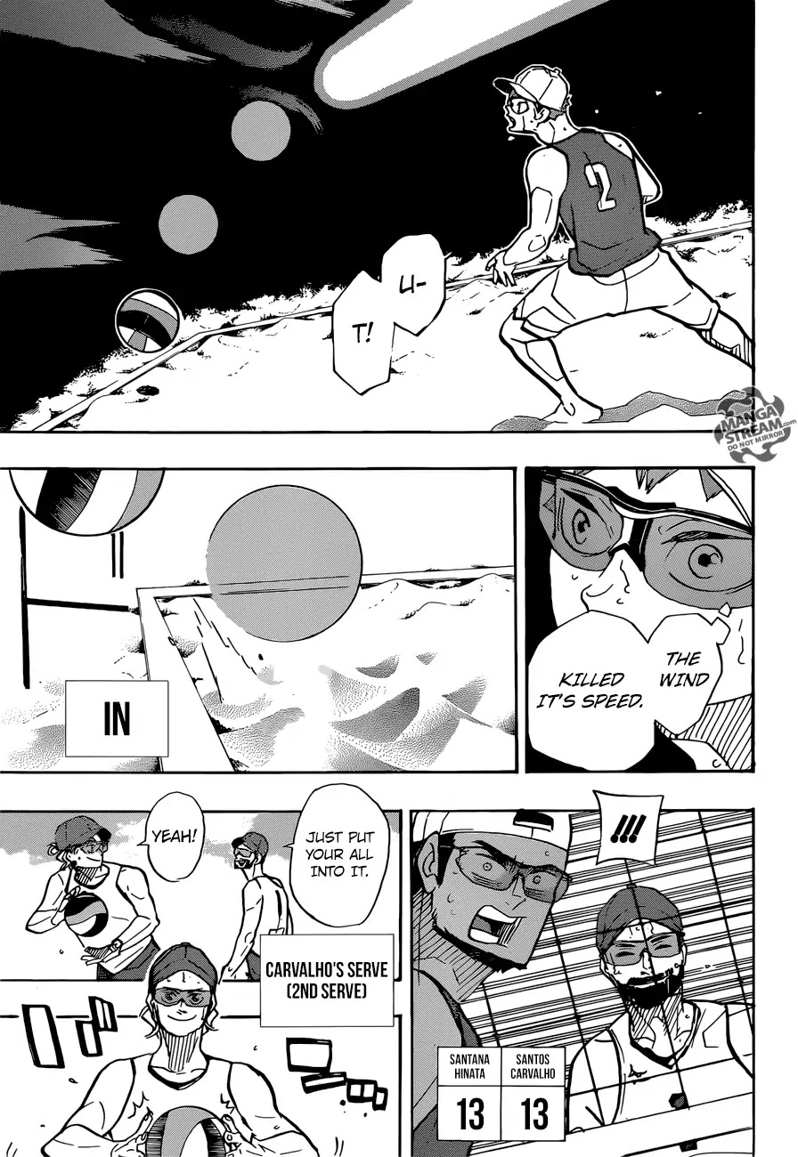 Haikyu!! Chapter 376 page 12 - Chapter 376: Beach Volleyball