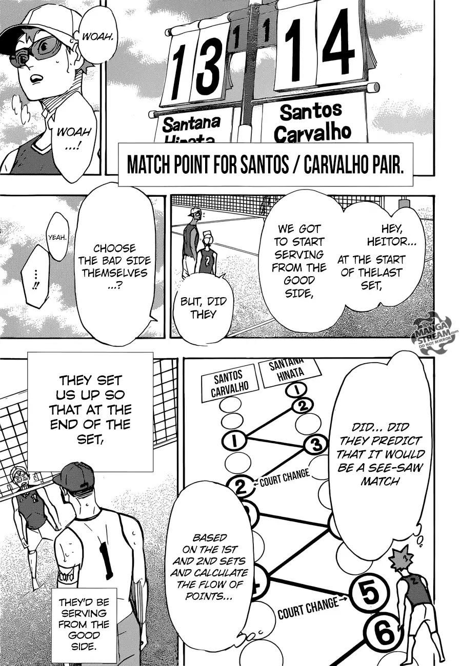 Haikyu!! Chapter 376 page 14 - Chapter 376: Beach Volleyball