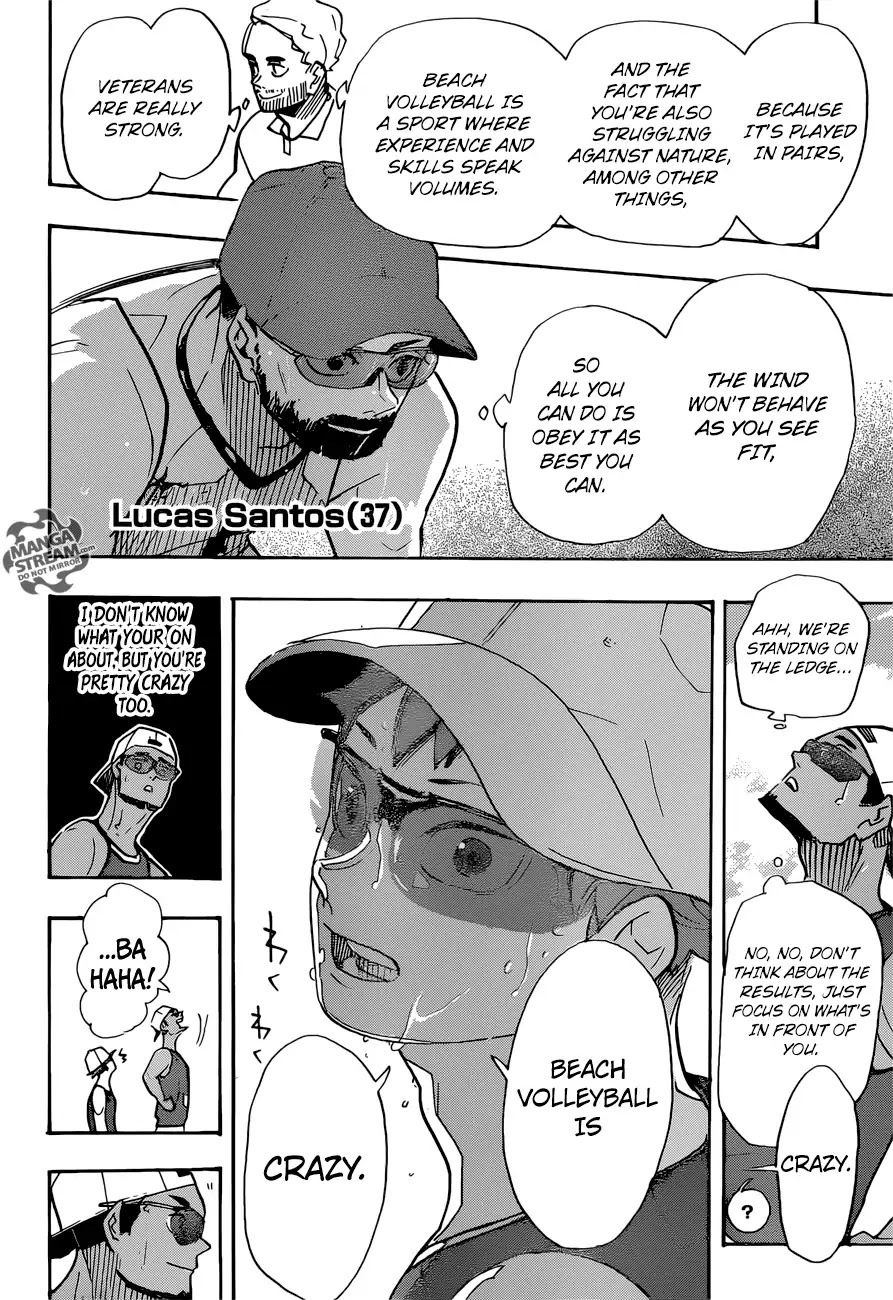 Haikyu!! Chapter 376 page 15 - Chapter 376: Beach Volleyball