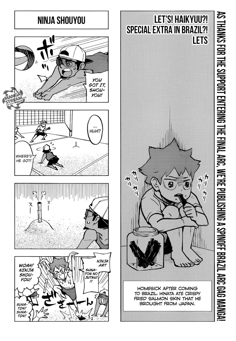 Haikyu!! Chapter 376 page 18 - Chapter 376: Beach Volleyball