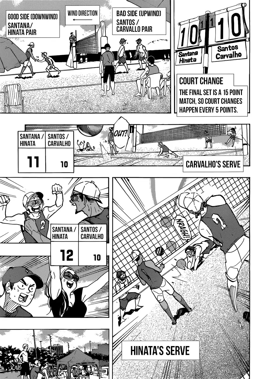 Haikyu!! Chapter 376 page 4 - Chapter 376: Beach Volleyball