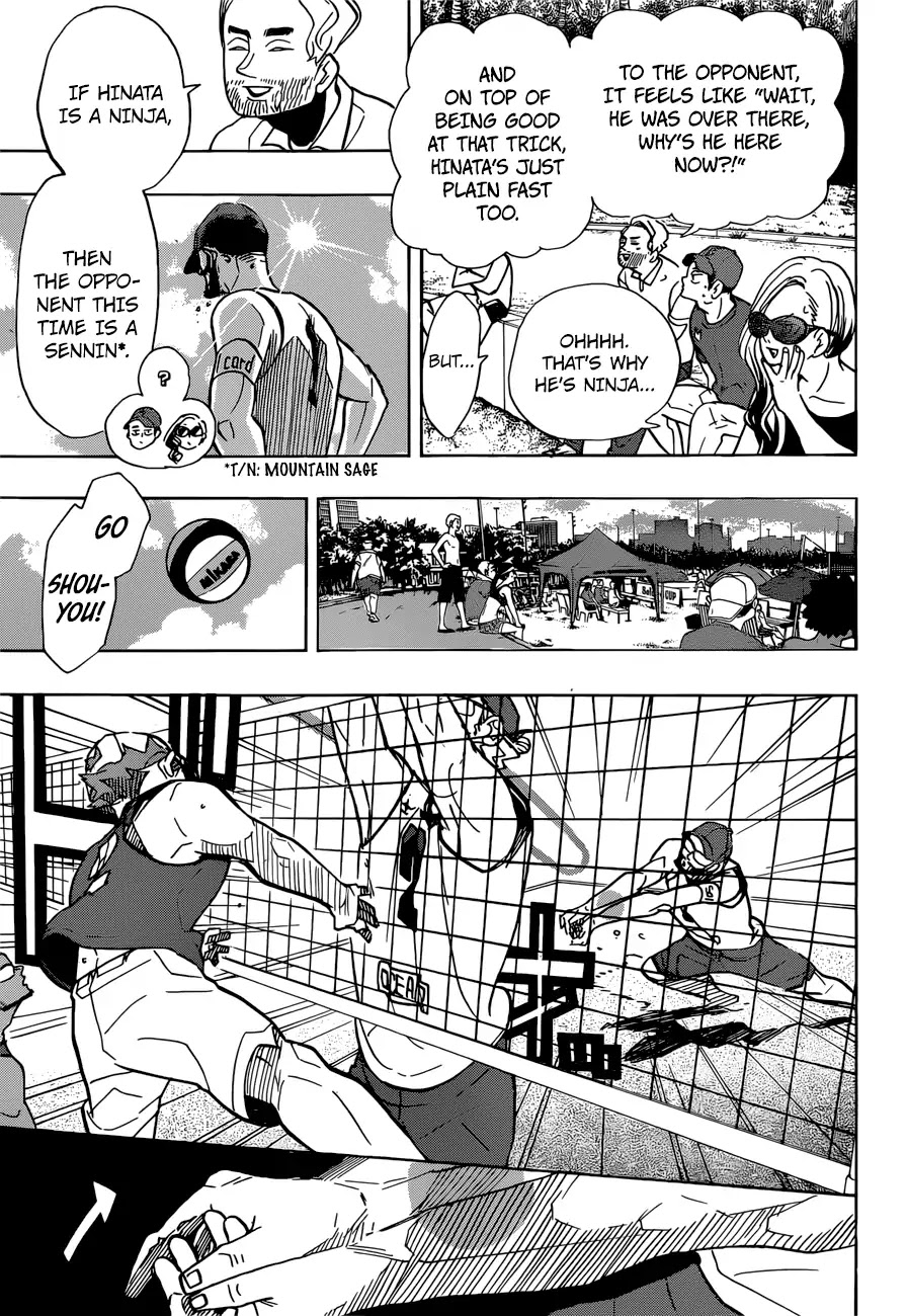 Haikyu!! Chapter 376 page 8 - Chapter 376: Beach Volleyball