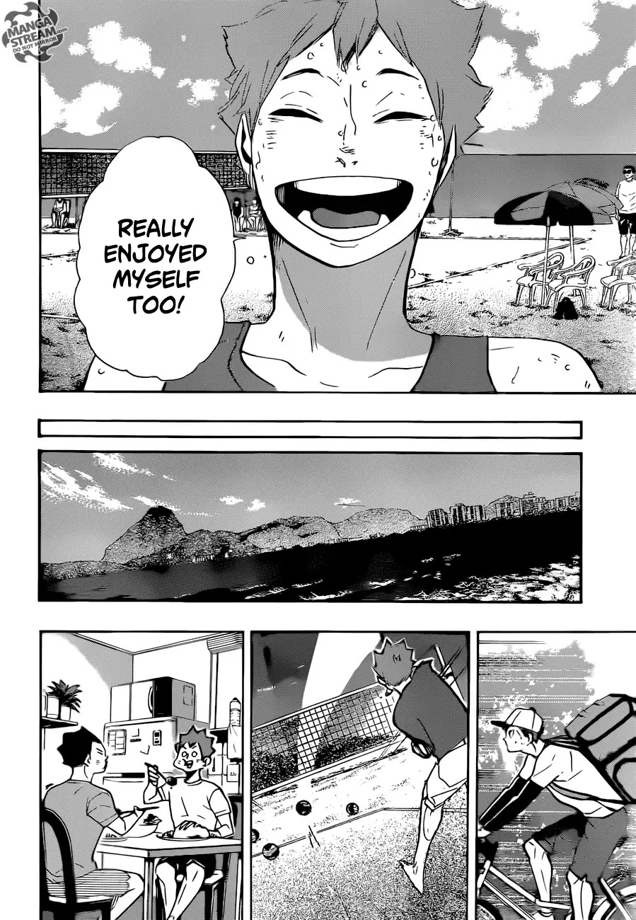 Haikyu!! Chapter 377 page 12 - Chapter 377: The Return Home!