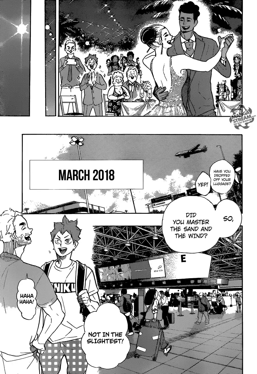 Haikyu!! Chapter 377 page 13 - Chapter 377: The Return Home!