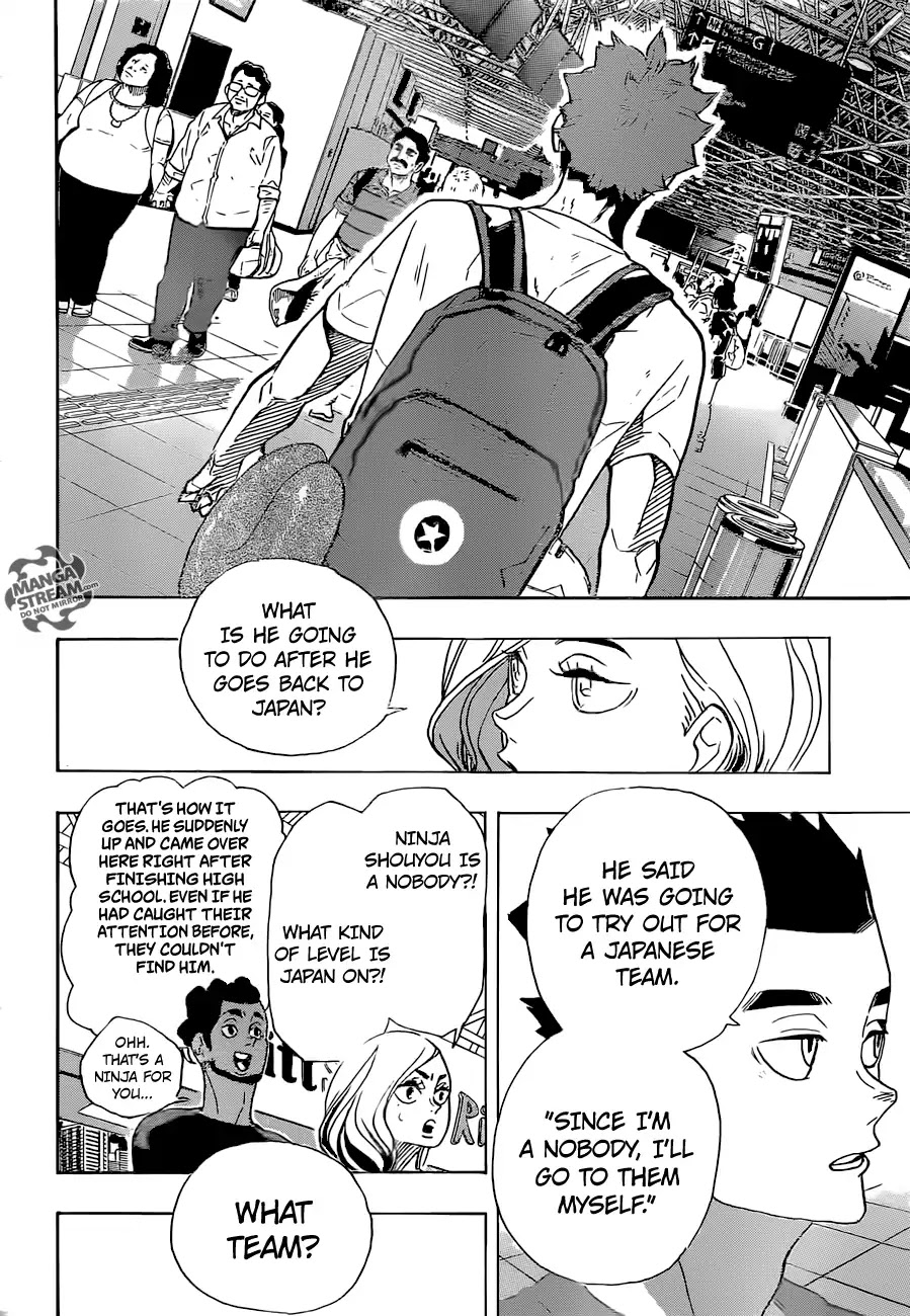Haikyu!! Chapter 377 page 16 - Chapter 377: The Return Home!