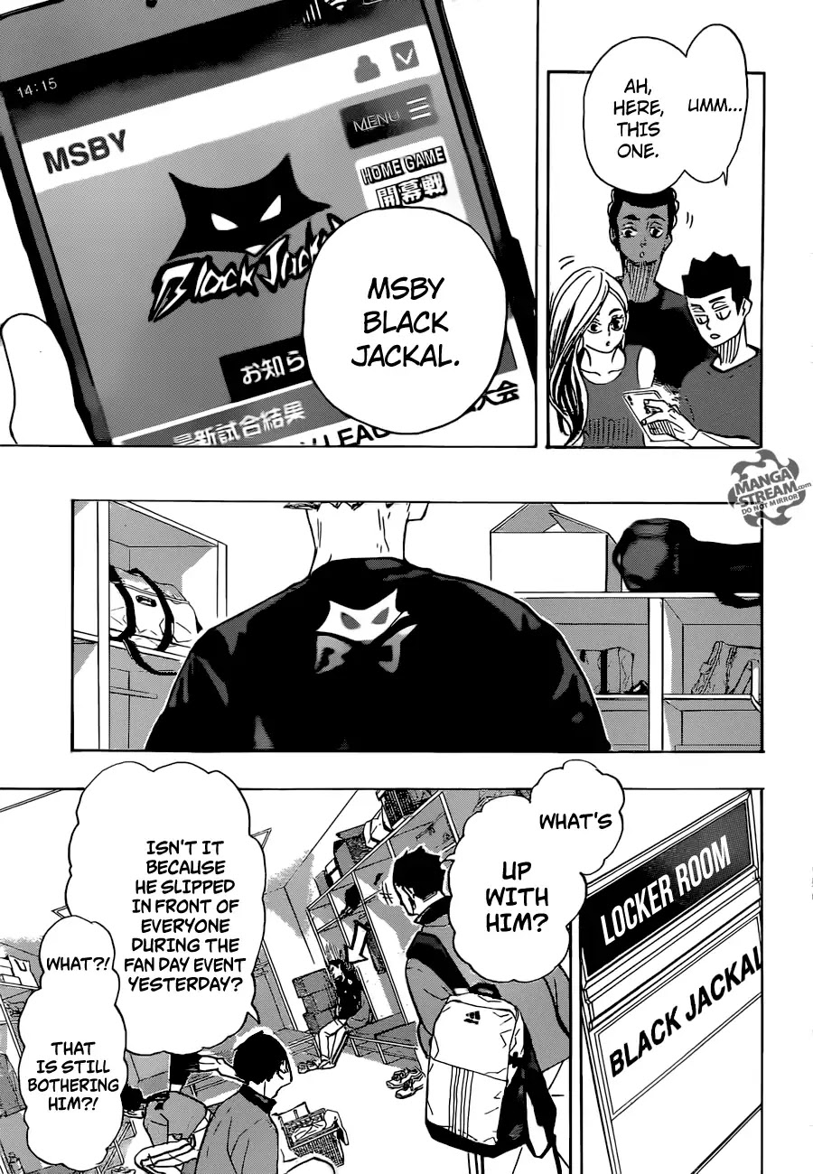 Haikyu!! Chapter 377 page 17 - Chapter 377: The Return Home!