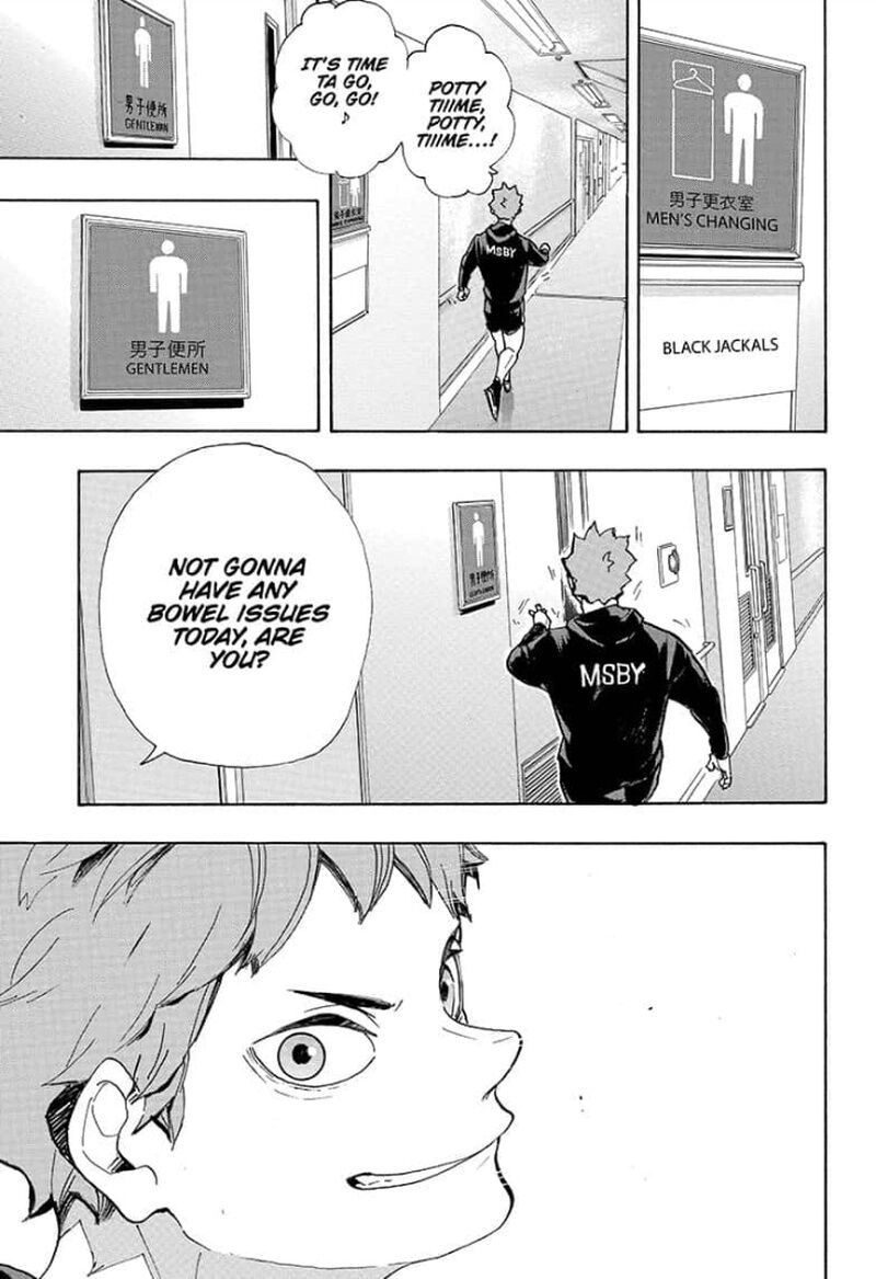 Haikyu!! Chapter 378 page 12 - Chapter 378