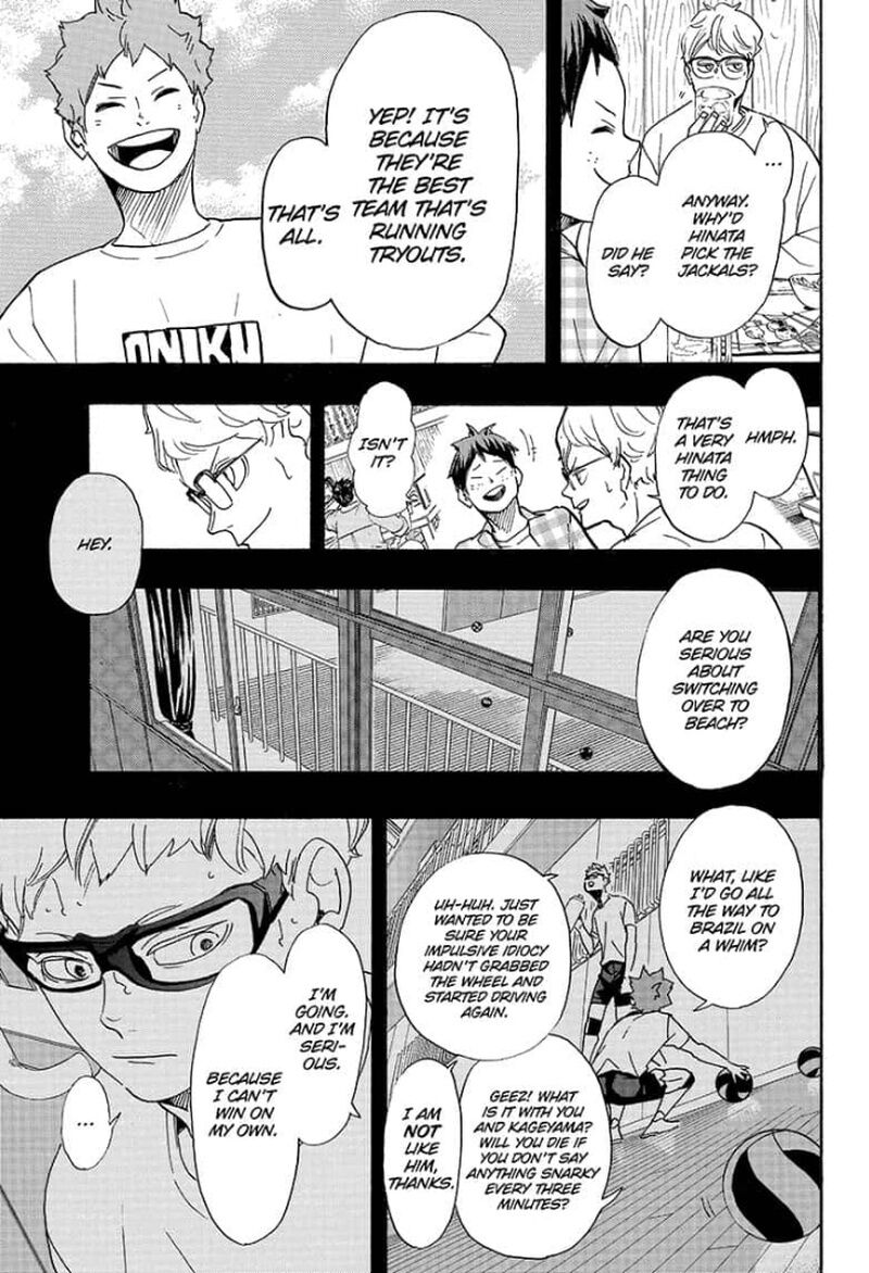 Haikyu!! Chapter 378 page 18 - Chapter 378