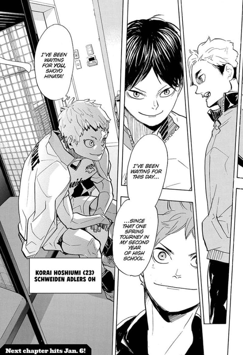 Haikyu!! Chapter 378 page 22 - Chapter 378