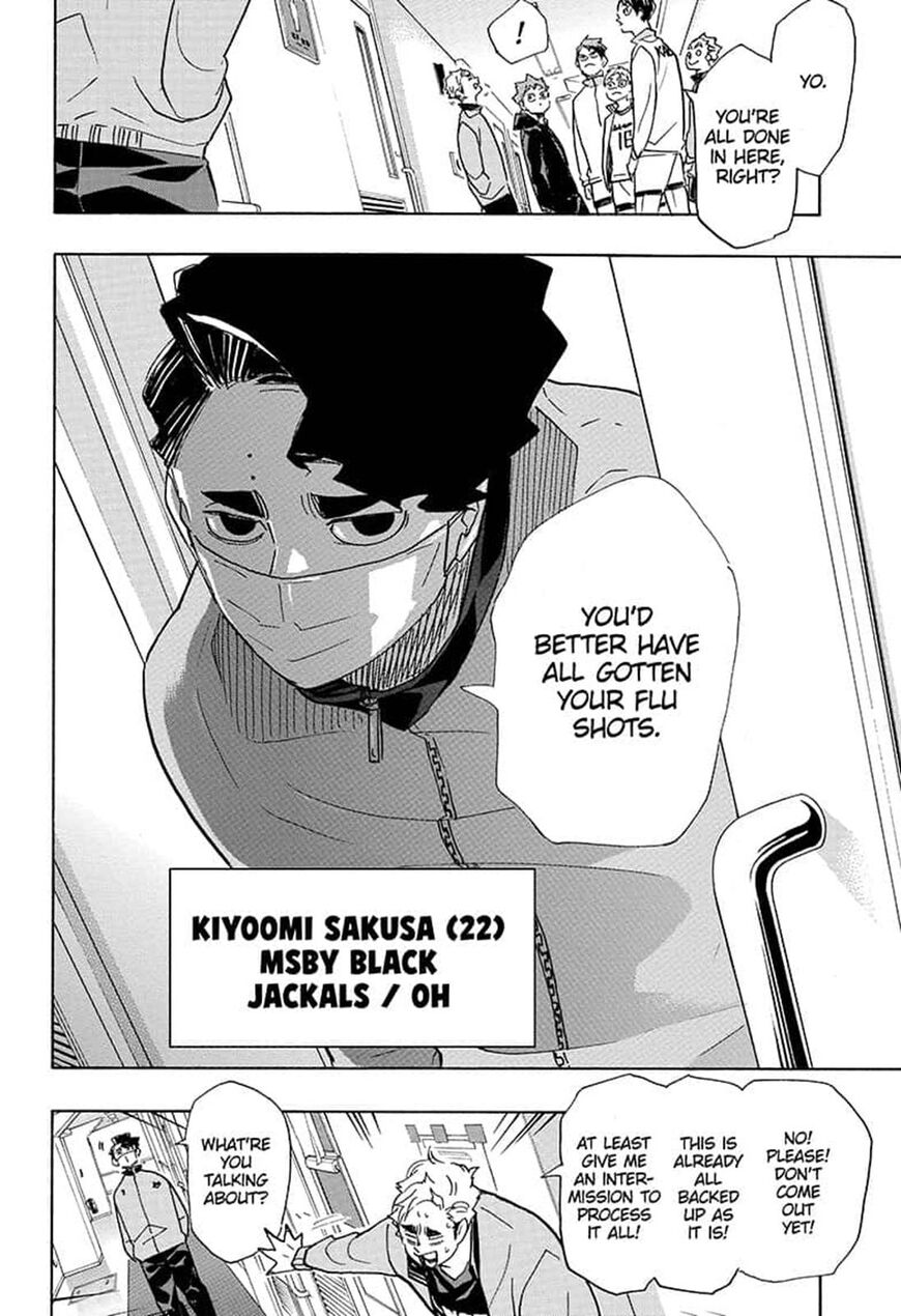 Haikyu!! Chapter 379 page 8 - Chapter 379