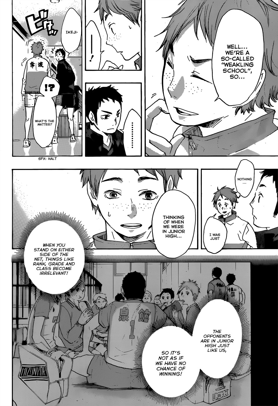 Haikyu!! Chapter 38 page 10 - Chapter 38: Warmup