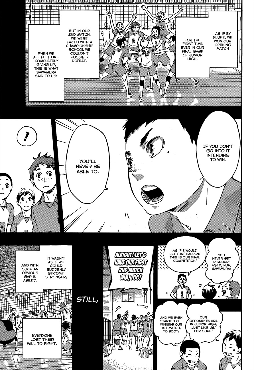 Haikyu!! Chapter 38 page 11 - Chapter 38: Warmup