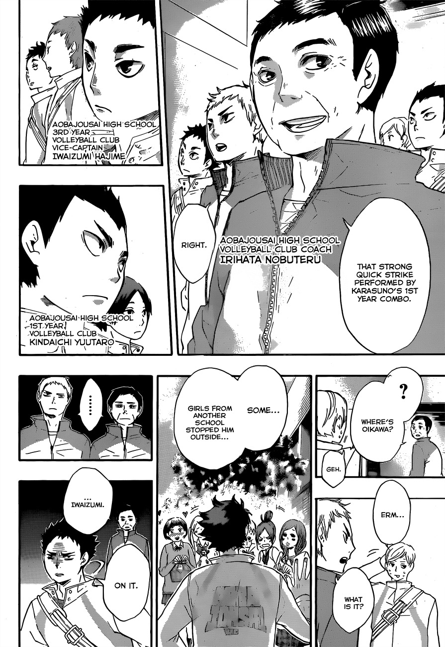 Haikyu!! Chapter 38 page 15 - Chapter 38: Warmup