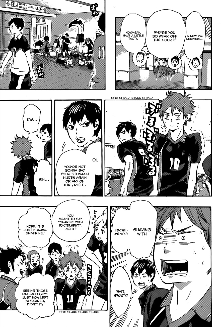 Haikyu!! Chapter 38 page 5 - Chapter 38: Warmup