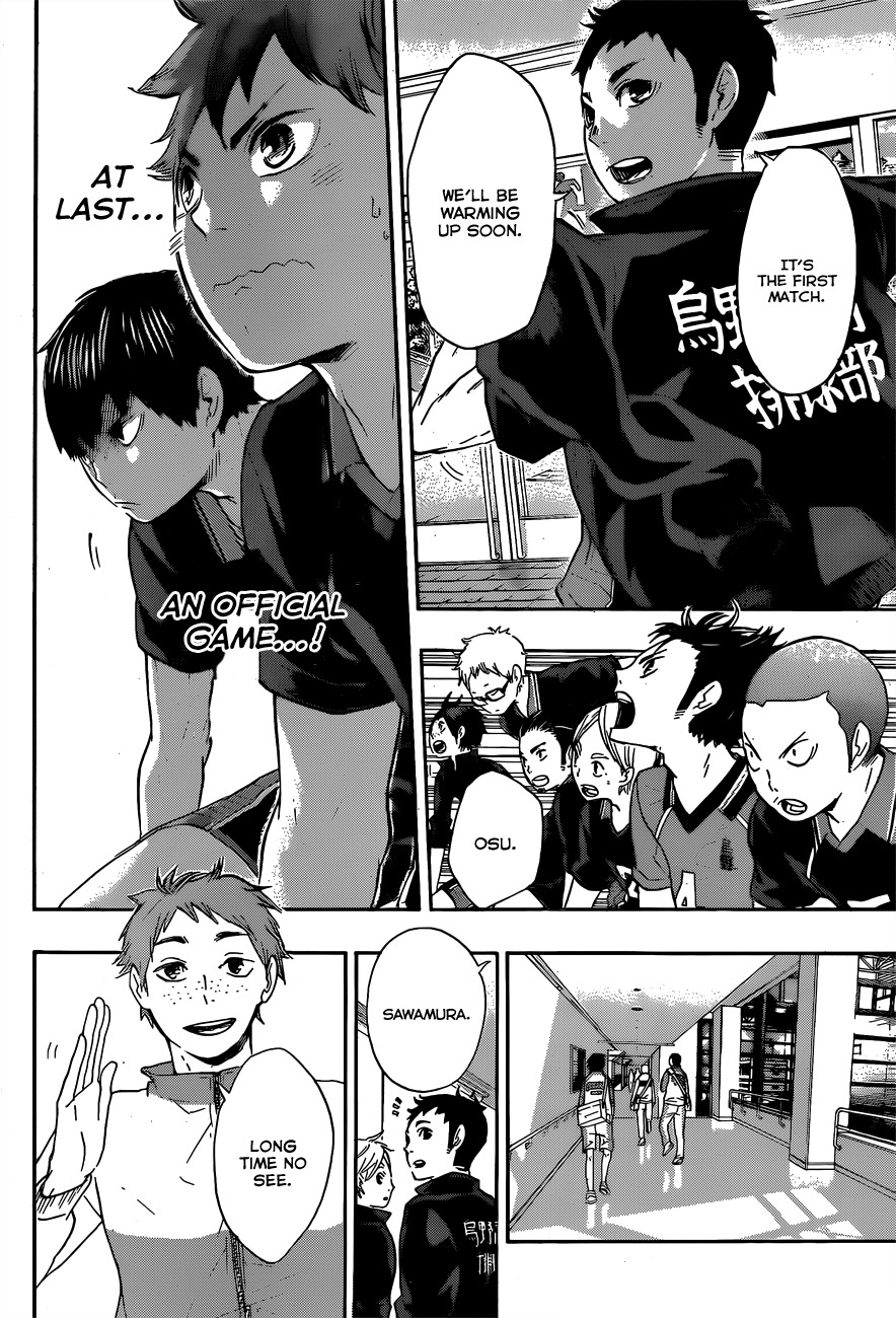 Haikyu!! Chapter 38 page 8 - Chapter 38: Warmup