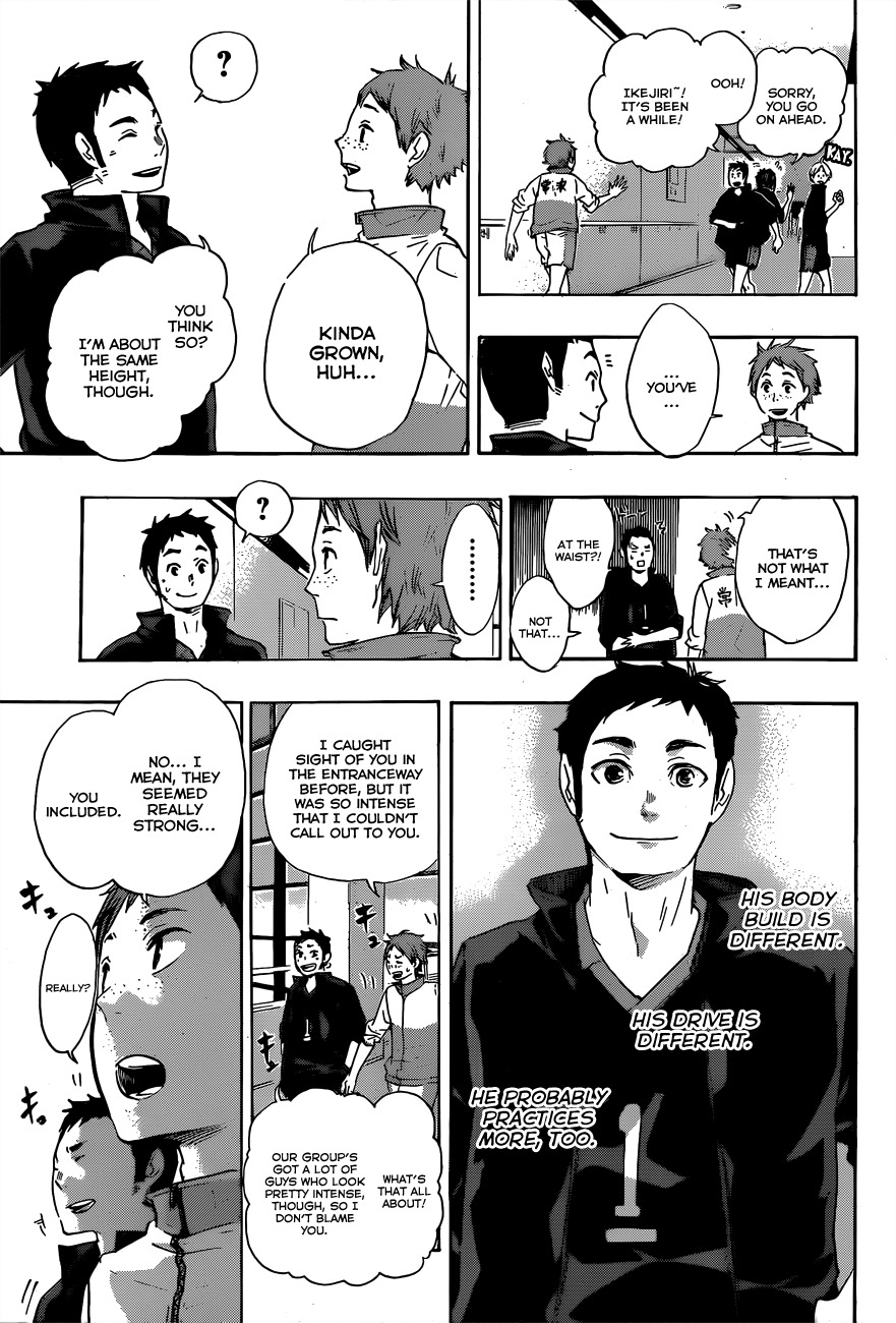 Haikyu!! Chapter 38 page 9 - Chapter 38: Warmup