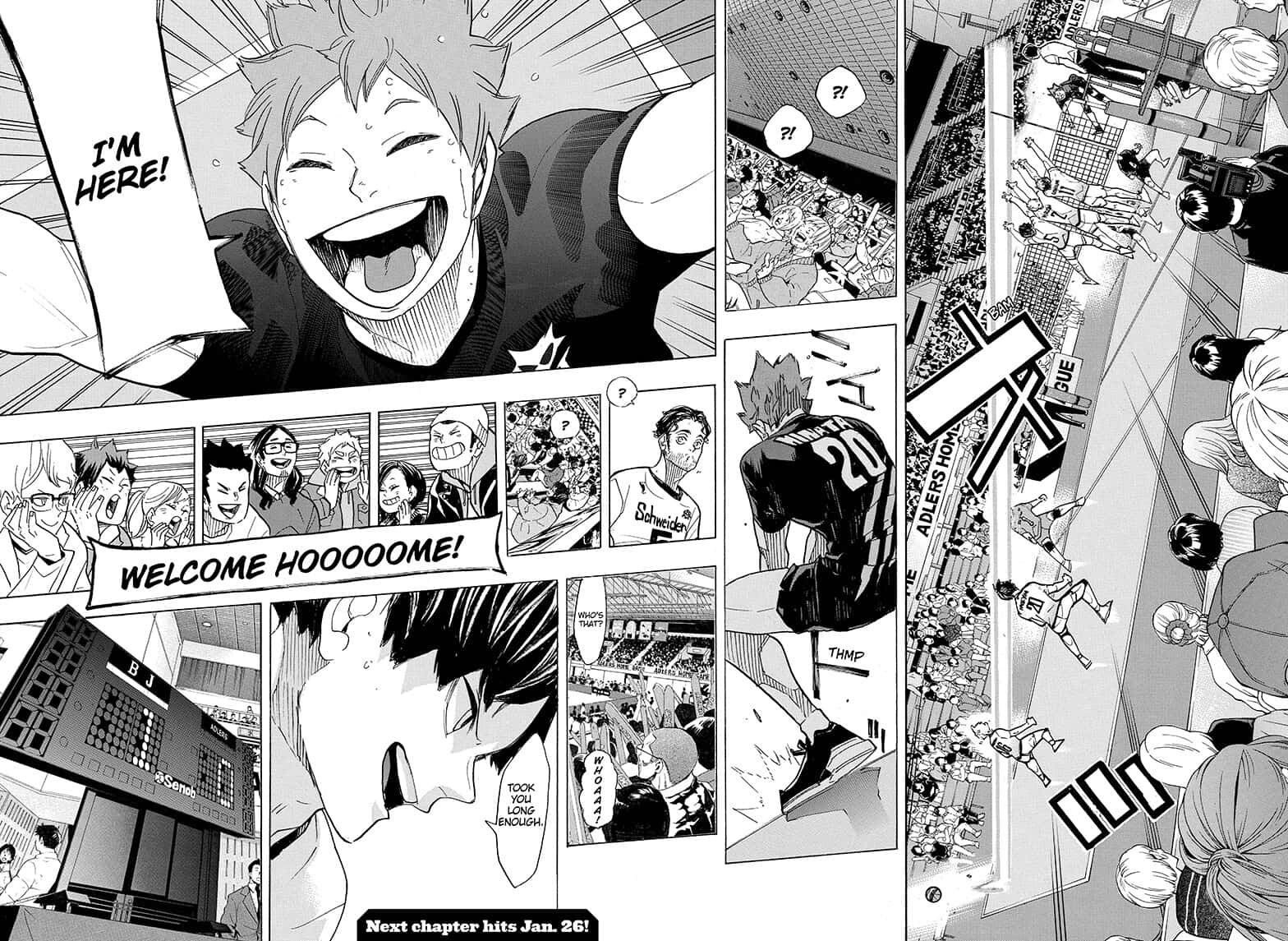 Haikyu!! Chapter 380 page 14 - Chapter 380
