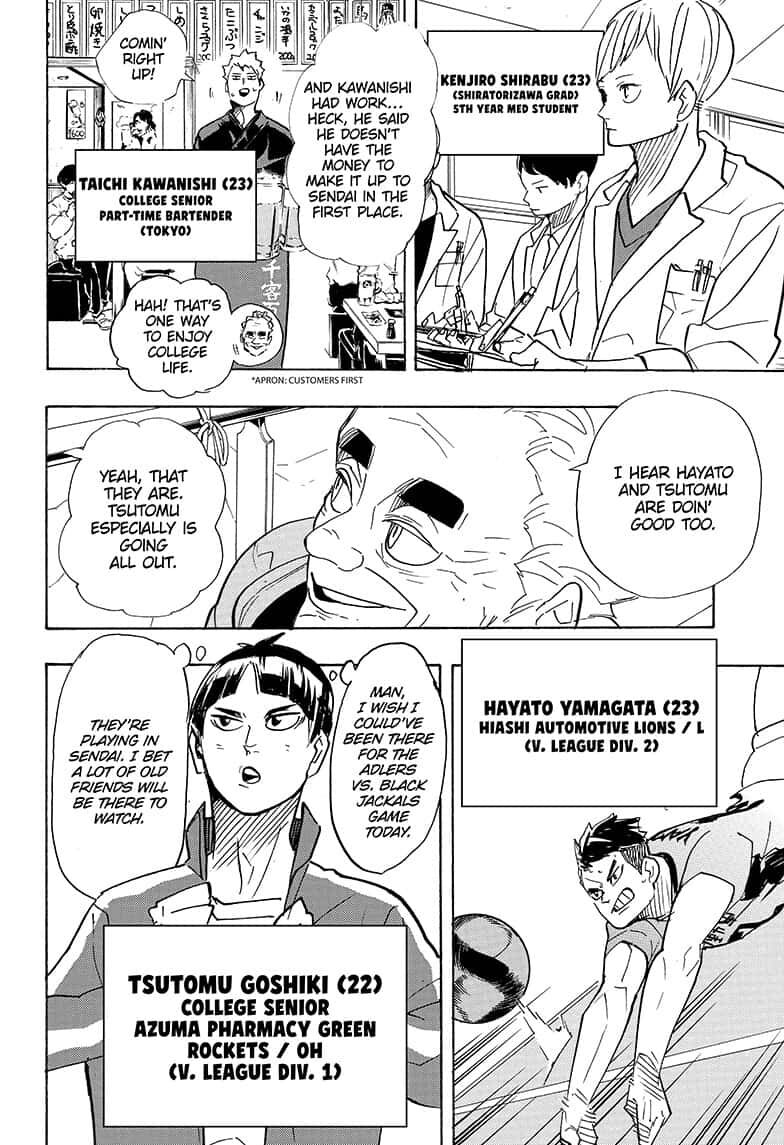 Haikyu!! Chapter 380 page 2 - Chapter 380