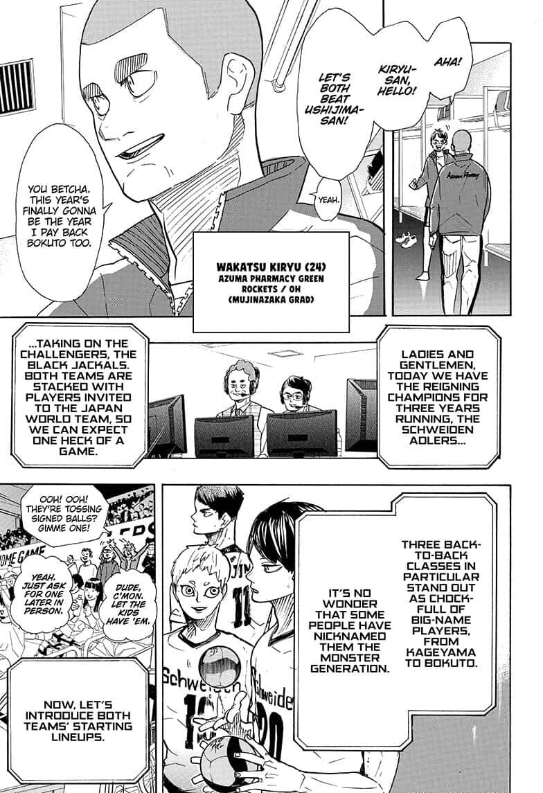 Haikyu!! Chapter 380 page 3 - Chapter 380