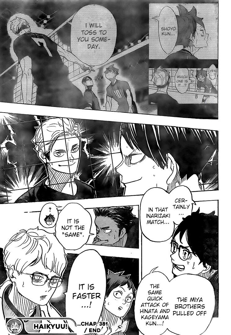 Haikyu!! Chapter 381 page 17 - Chapter 381