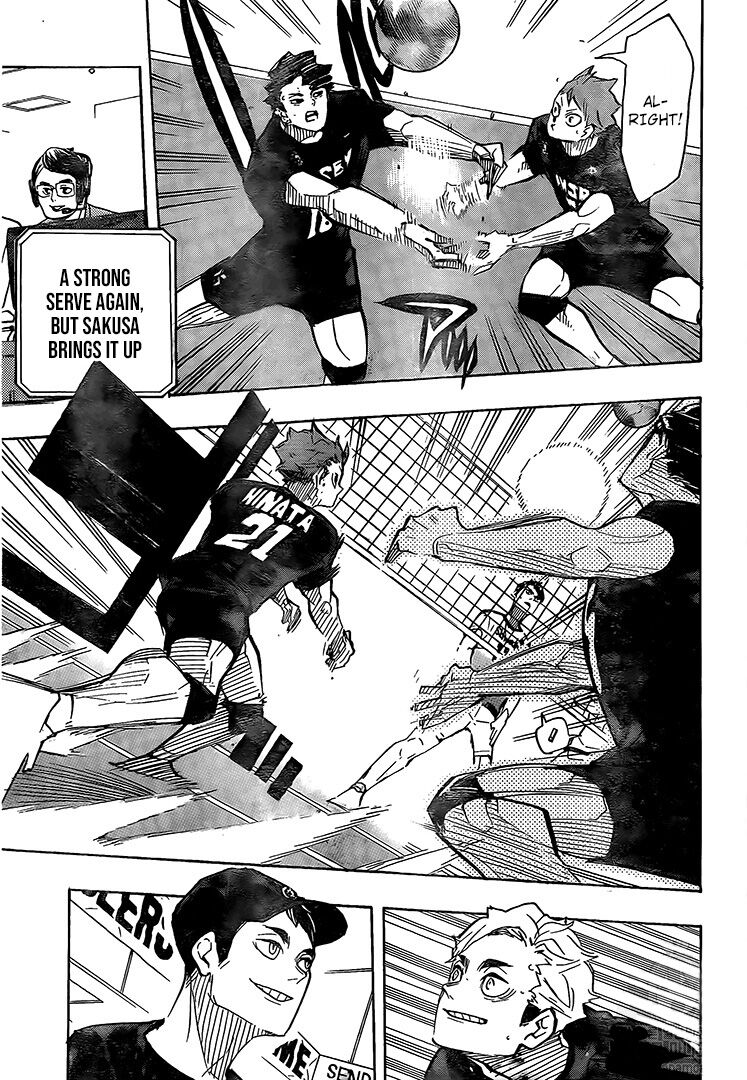 Haikyu!! Chapter 381 page 9 - Chapter 381