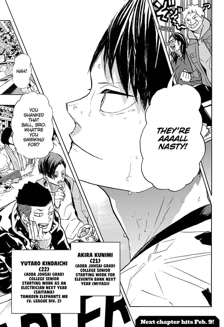 Haikyu!! Chapter 382 page 16 - Chapter 382