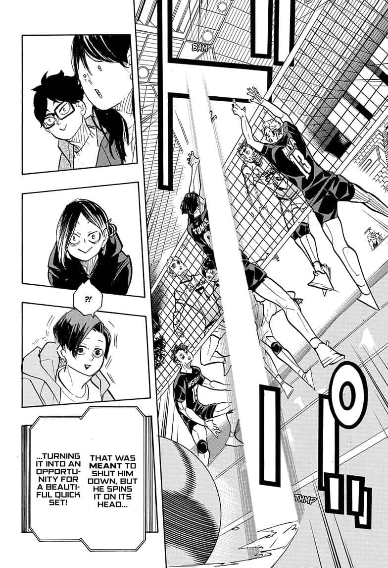 Haikyu!! Chapter 383 page 14 - Chapter 383