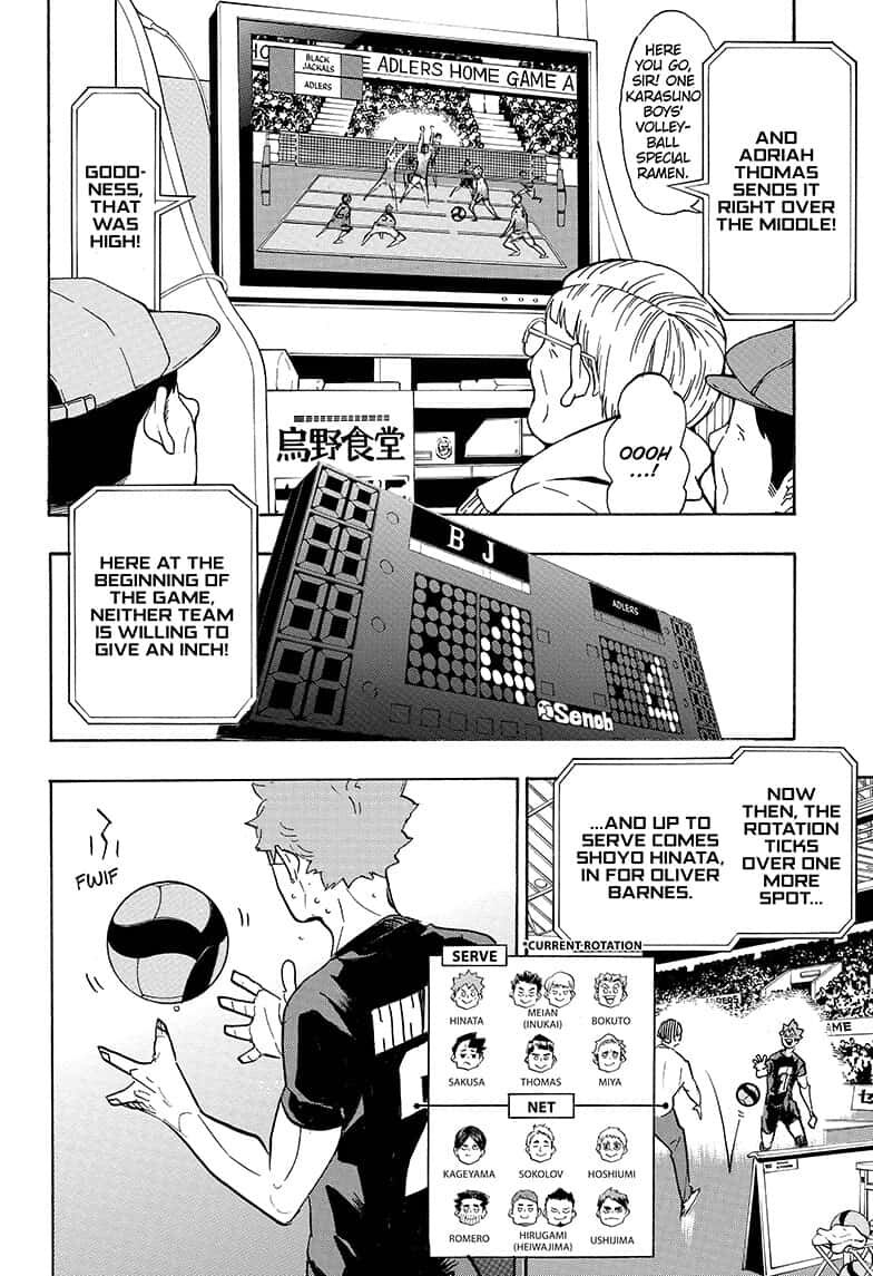 Haikyu!! Chapter 383 page 2 - Chapter 383