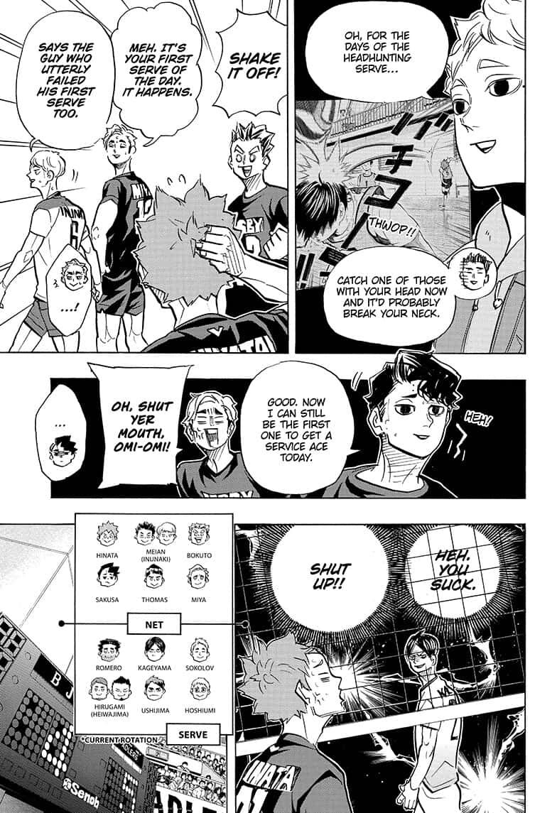 Haikyu!! Chapter 383 page 6 - Chapter 383