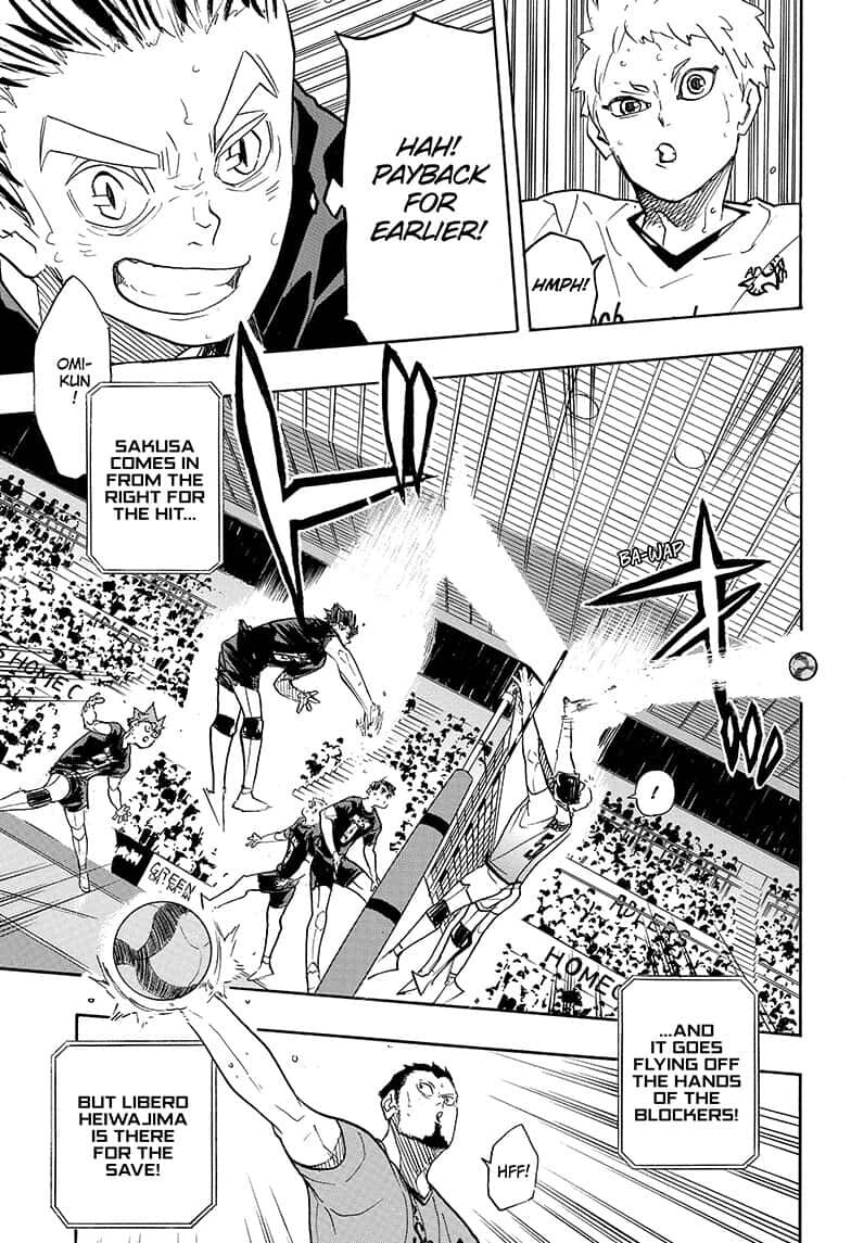 Haikyu!! Chapter 383 page 8 - Chapter 383