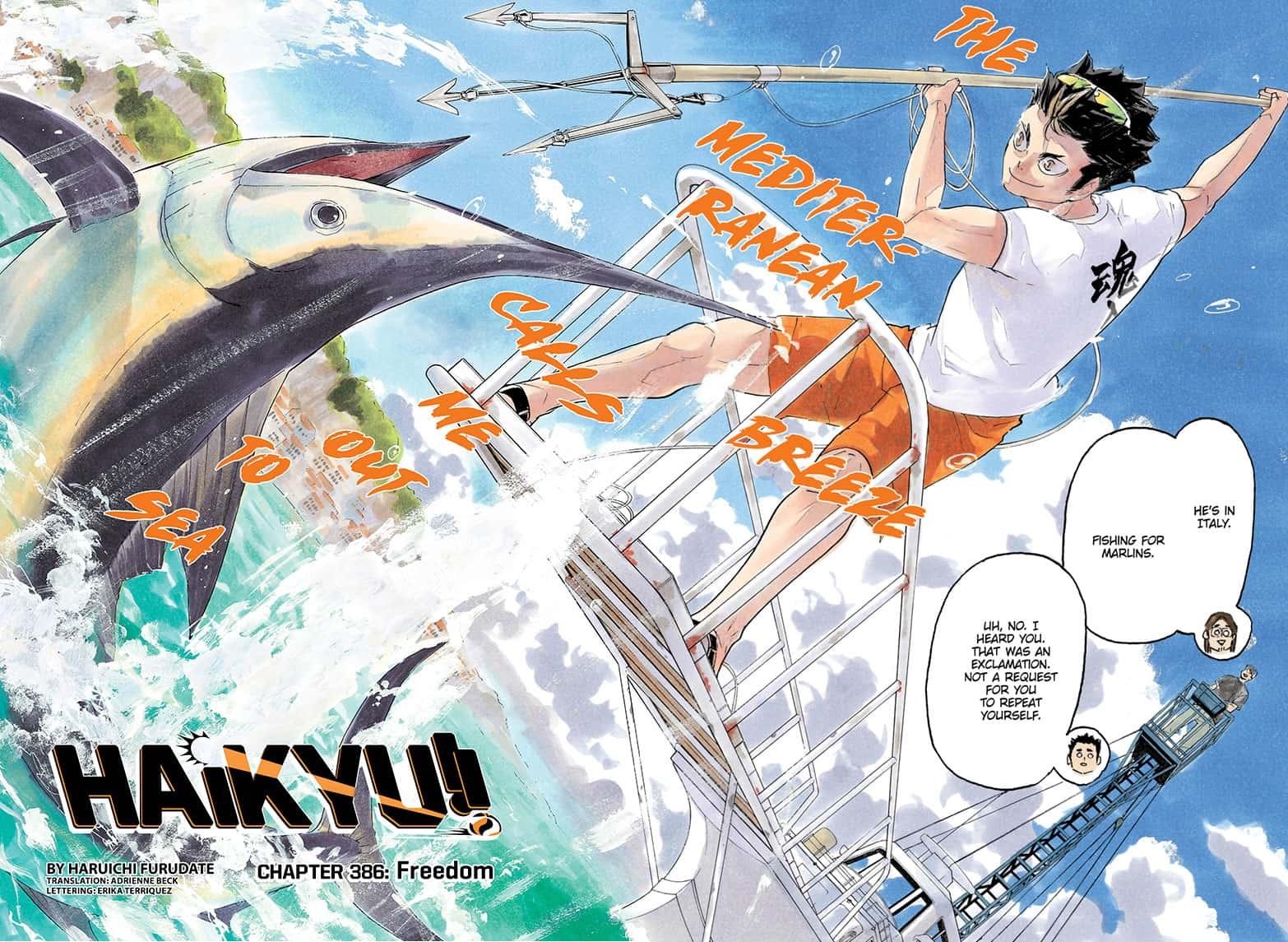 Haikyu!! Chapter 386 page 2 - Chapter 386
