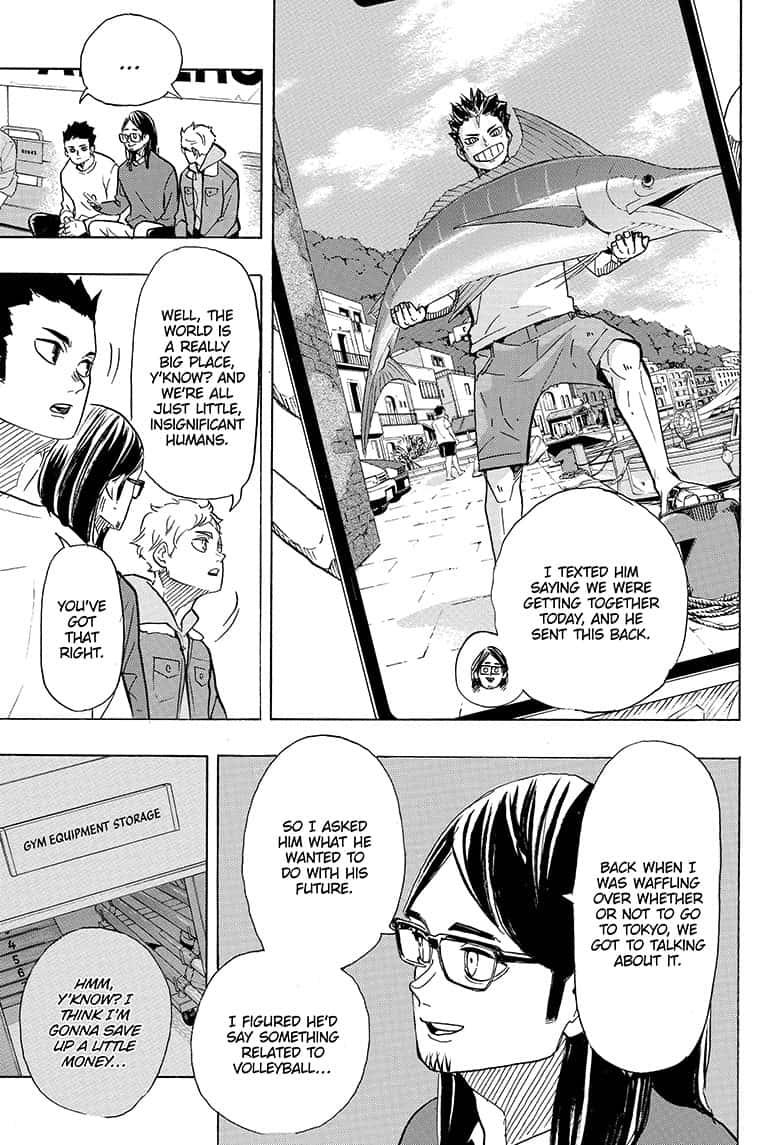 Haikyu!! Chapter 386 page 4 - Chapter 386