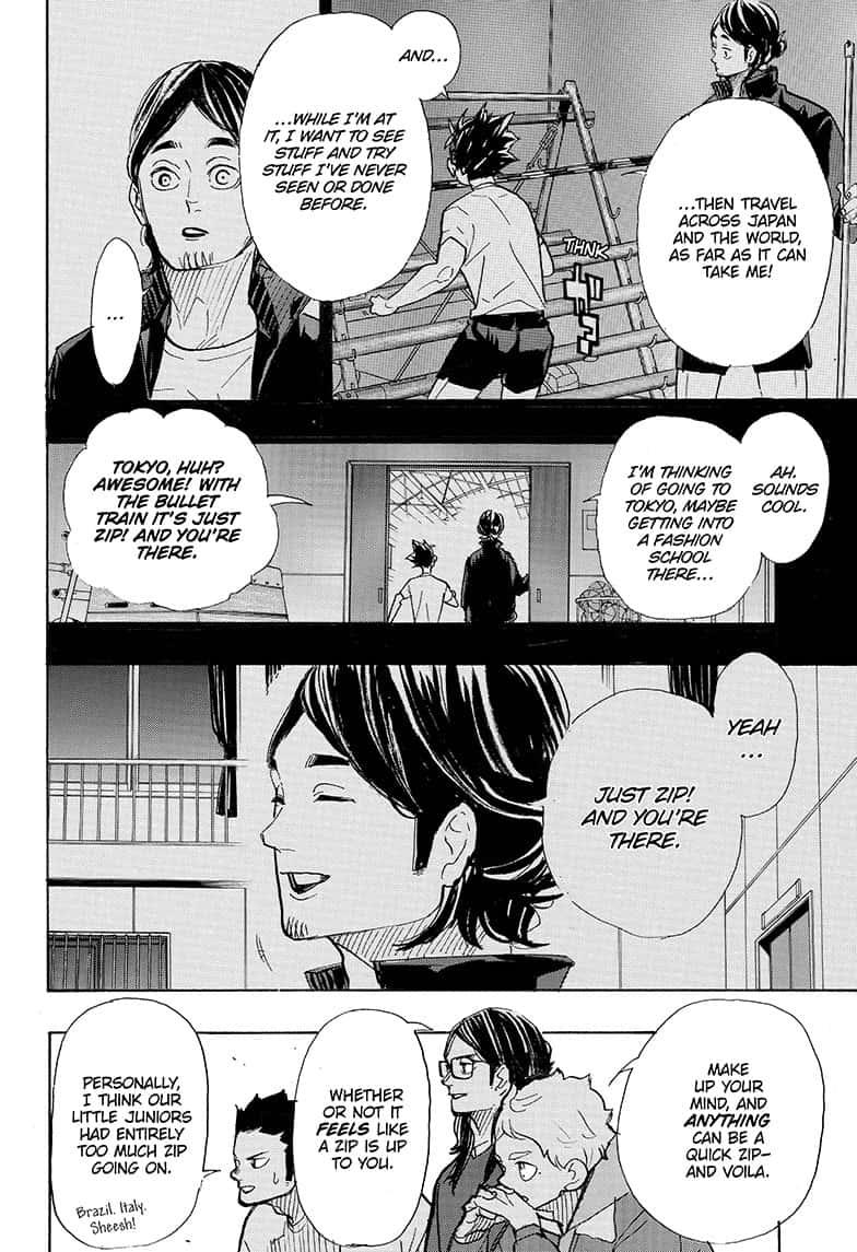 Haikyu!! Chapter 386 page 5 - Chapter 386