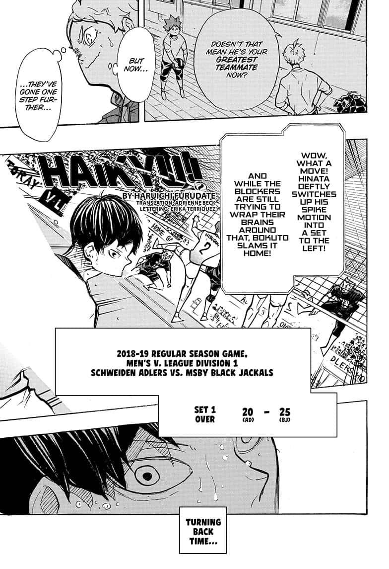 Haikyu!! Chapter 387 page 1 - Chapter 387