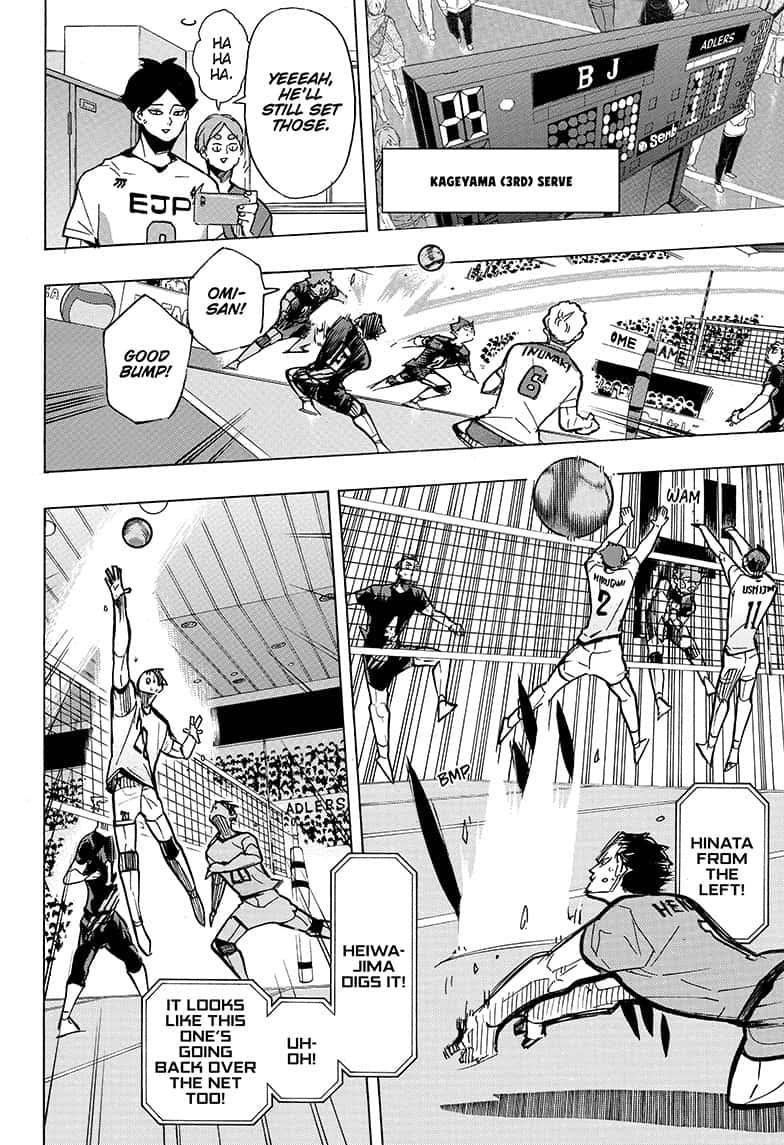 Haikyu!! Chapter 388 page 14 - Chapter 388