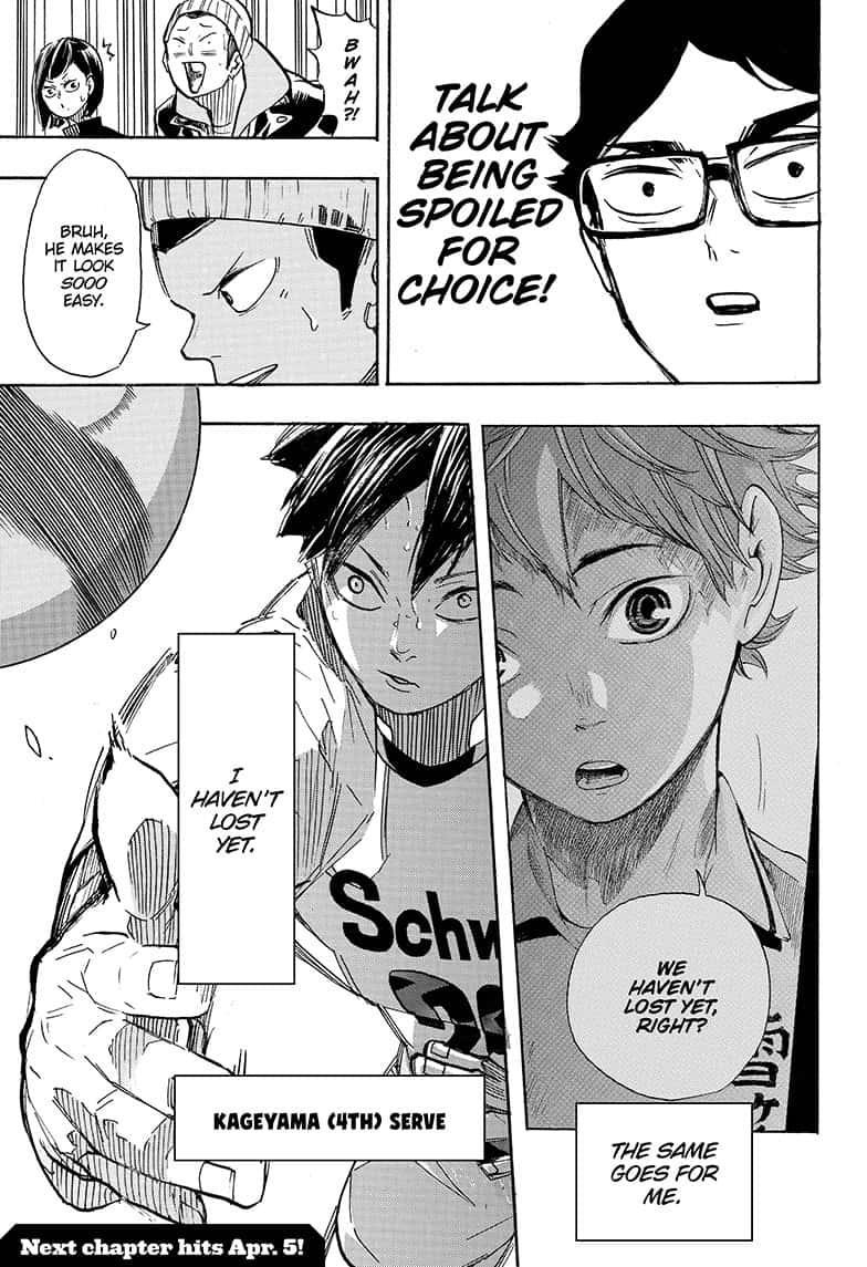 Haikyu!! Chapter 388 page 18 - Chapter 388