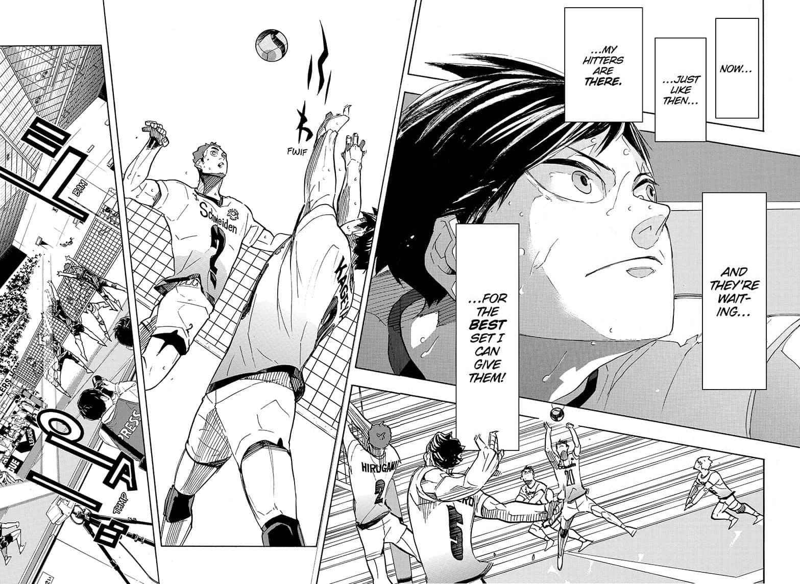 Haikyu!! Chapter 389 page 14 - Chapter 389