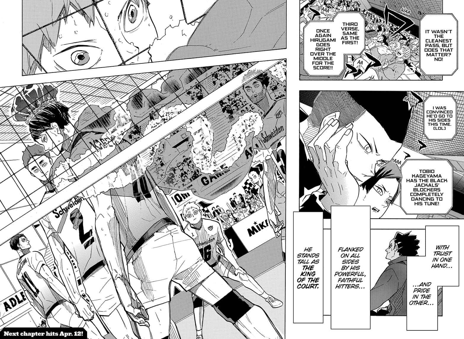 Haikyu!! Chapter 389 page 15 - Chapter 389