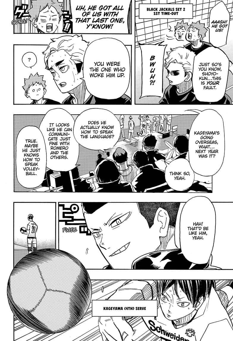 Haikyu!! Chapter 389 page 2 - Chapter 389