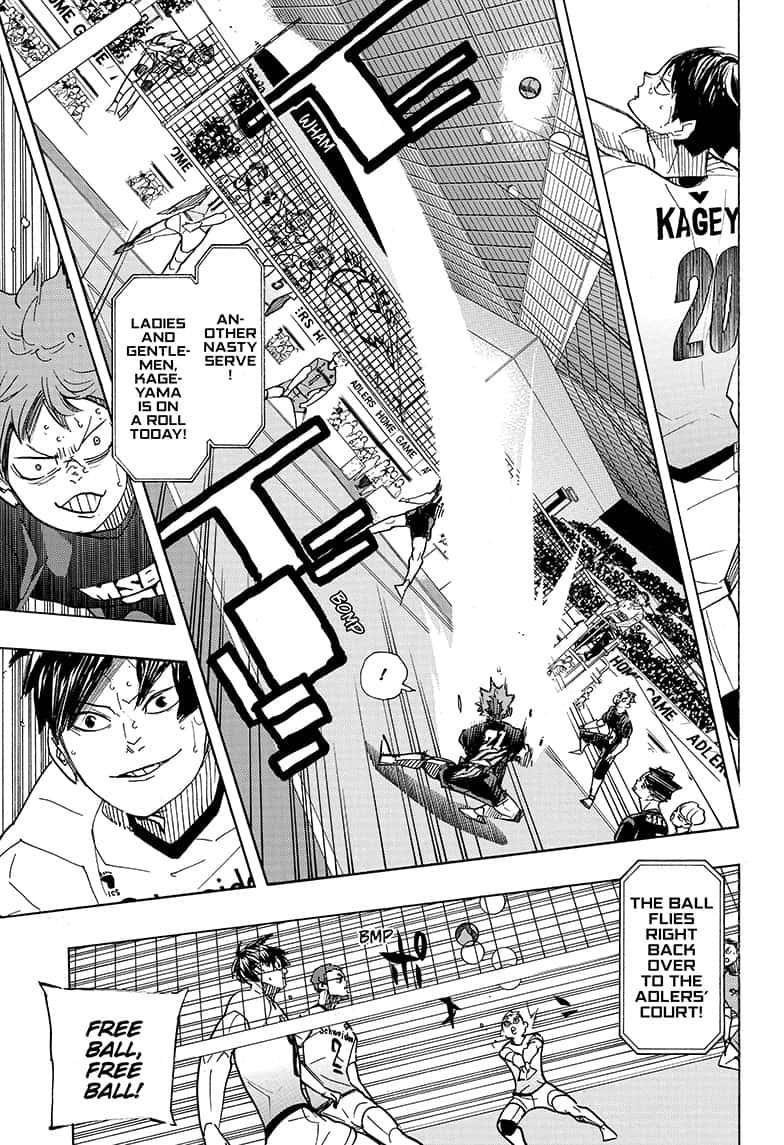 Haikyu!! Chapter 389 page 8 - Chapter 389