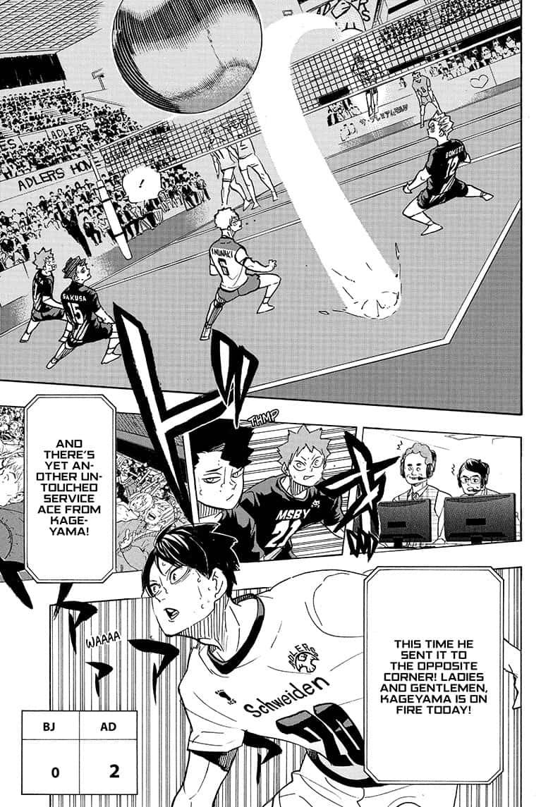 Haikyu!! Chapter 390 page 6 - Chapter 390
