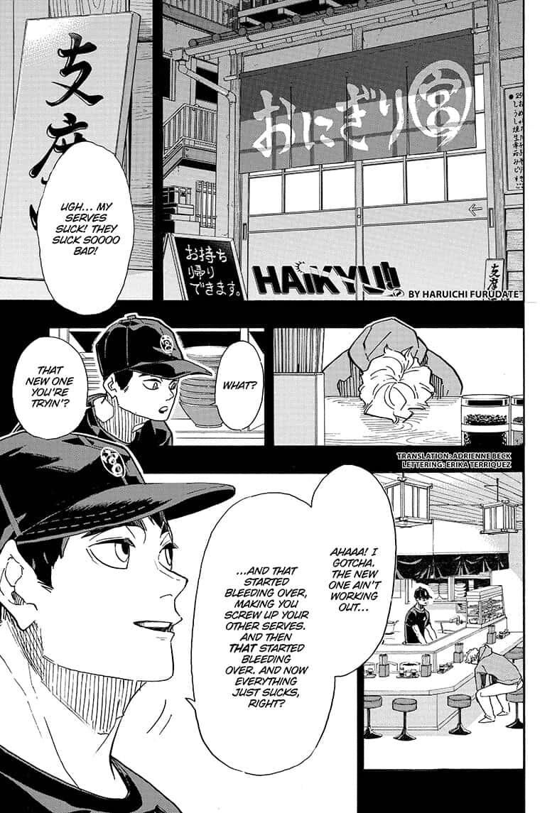 Haikyu!! Chapter 391 page 1 - Chapter 391
