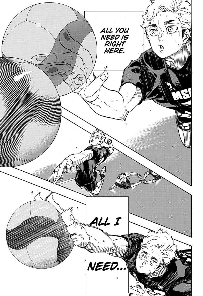 Haikyu!! Chapter 391 page 13 - Chapter 391