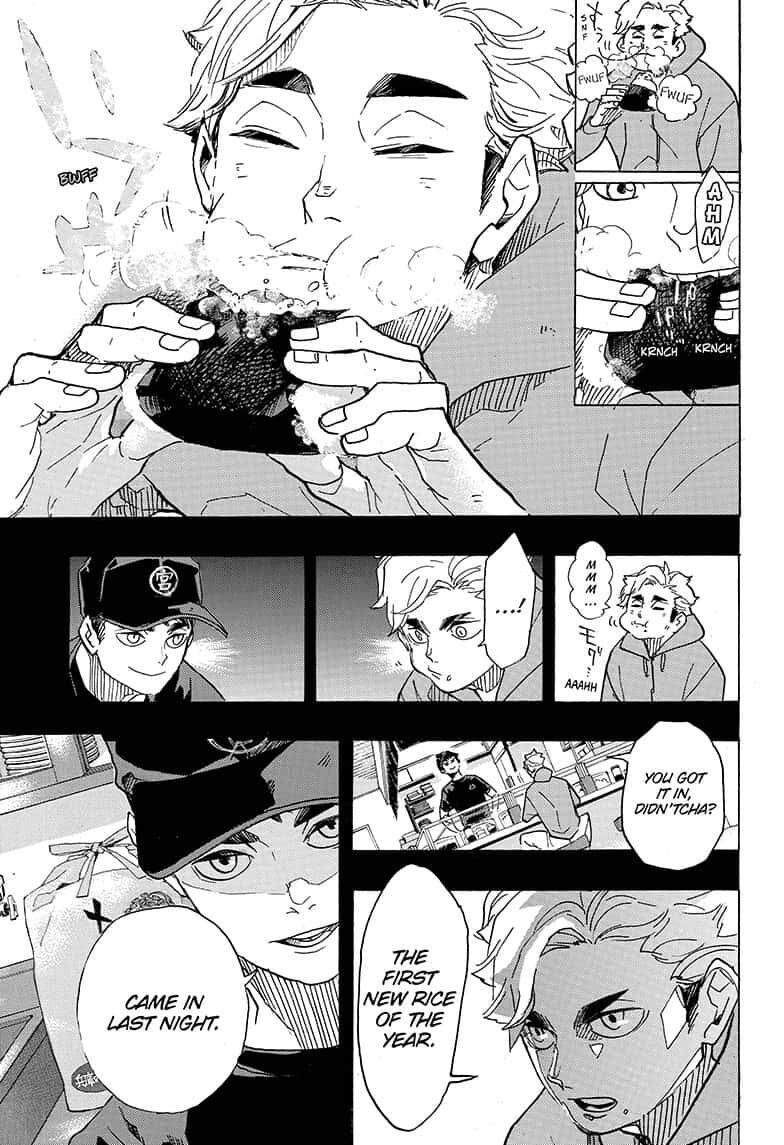 Haikyu!! Chapter 391 page 3 - Chapter 391
