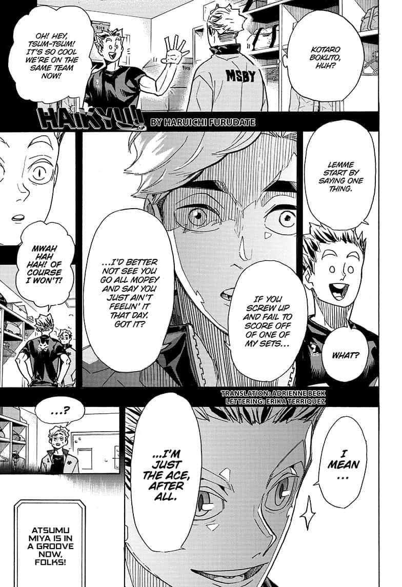 Haikyu!! Chapter 392 page 1 - Chapter 392